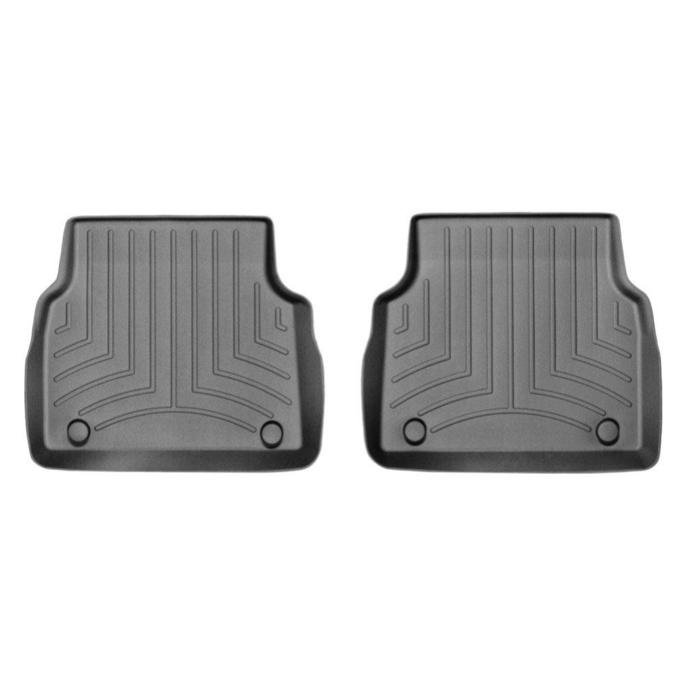 Килимки в салон для Audi A8 2011 - чорні задні 447202