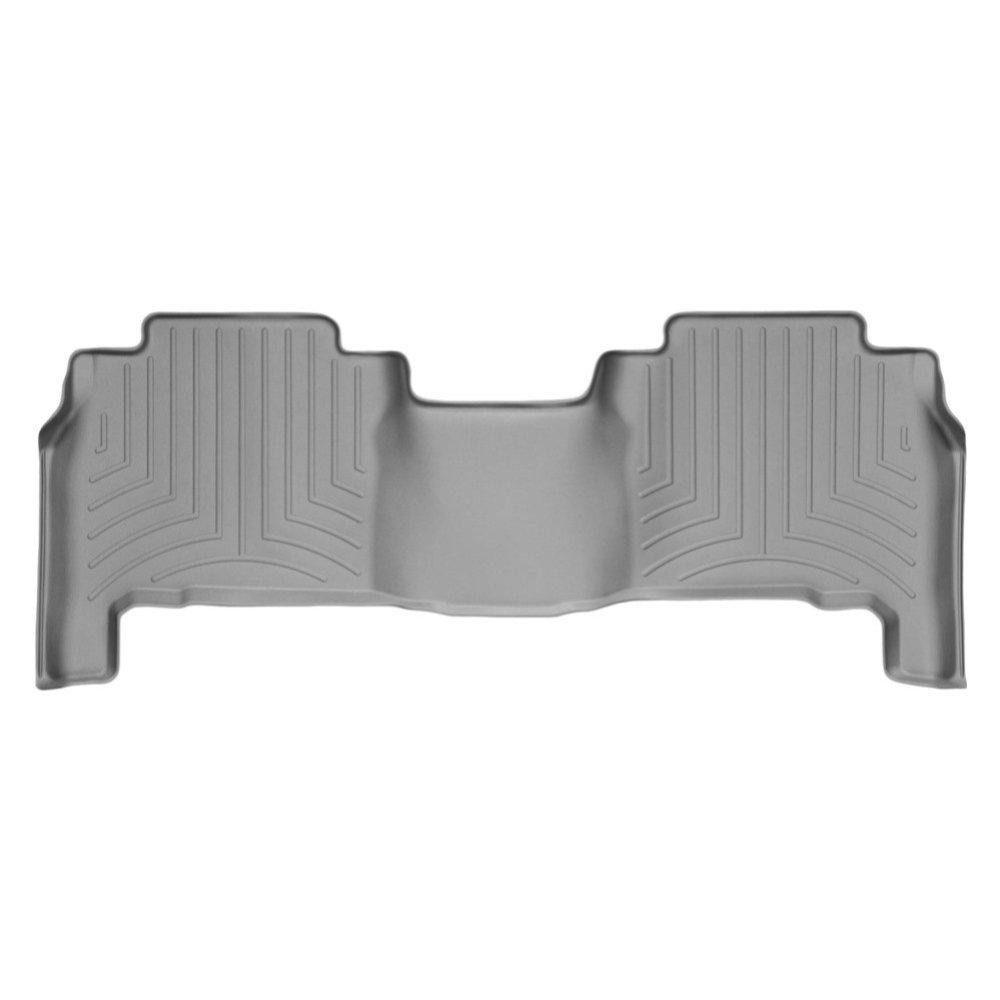 Килимки в салон для Toyota Land Cruiser 200 2008-LX 570 Lexusс бортиком задні сірі 461572