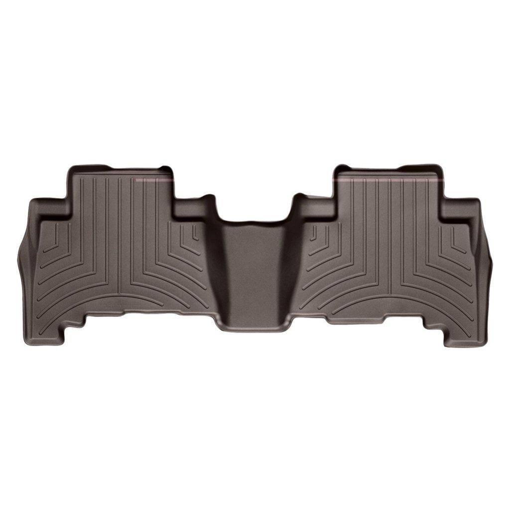 Килимки в салон для Toyota Land Cruiser Prado 150 2009 - з бортиком какао задні 472862