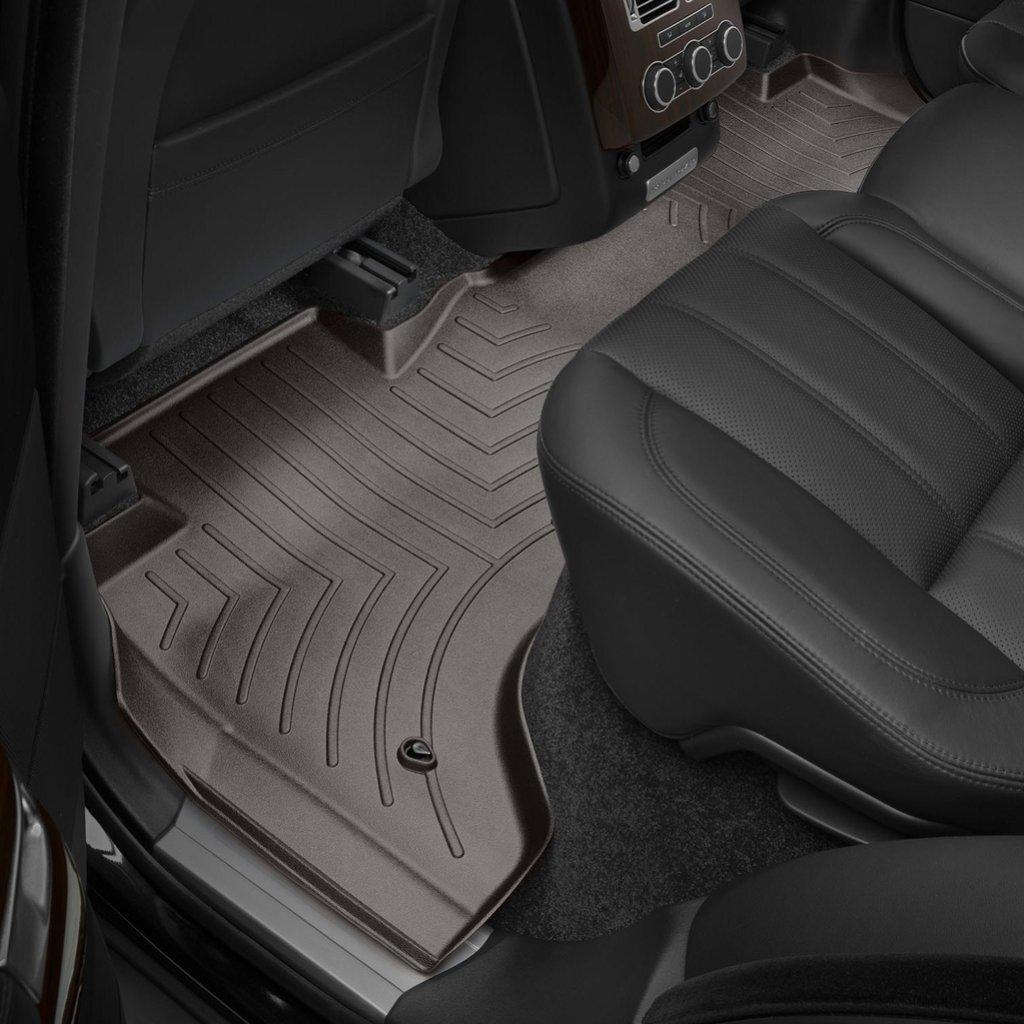 Килимки в салон для Land Rover Range Rover Vogue 2013 - з бортиком задні какао 474803