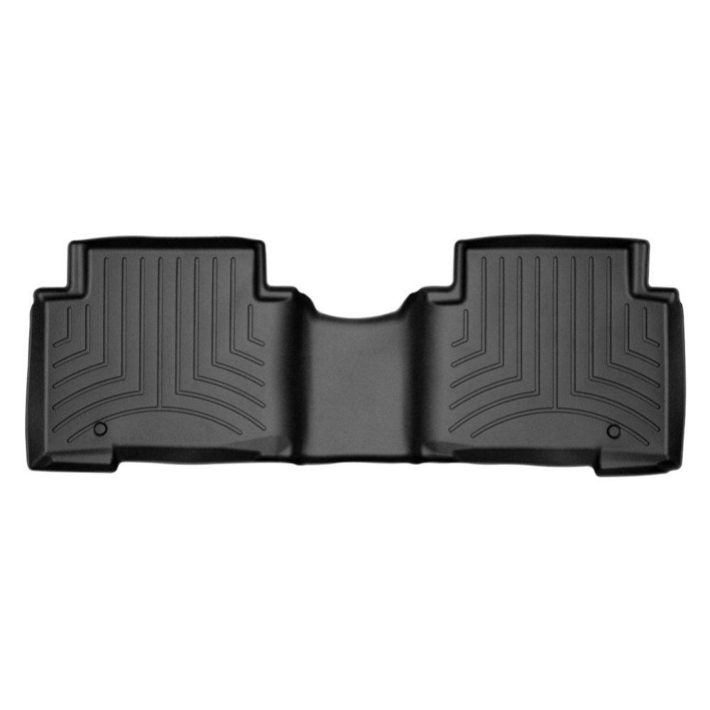 Килимки в салон для Hyundai Santa Fe 2012 - з бортиком чорні задні GRAND 444403