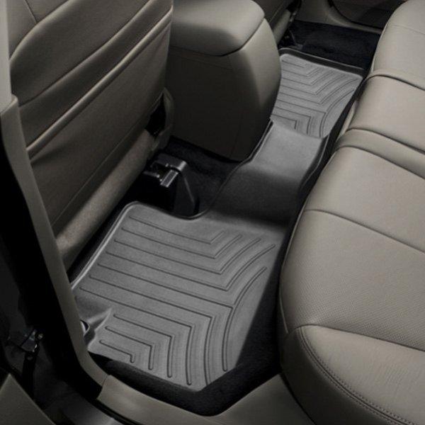 Килимки в салон для Subaru Forester 2008-12 з бортиком задні чорні 441662