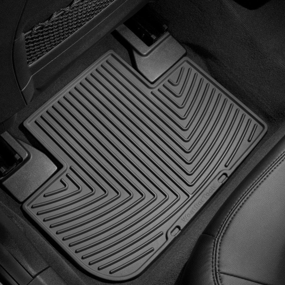 Килимки в салон для Subaru Forester 2013 - задні чорні W193