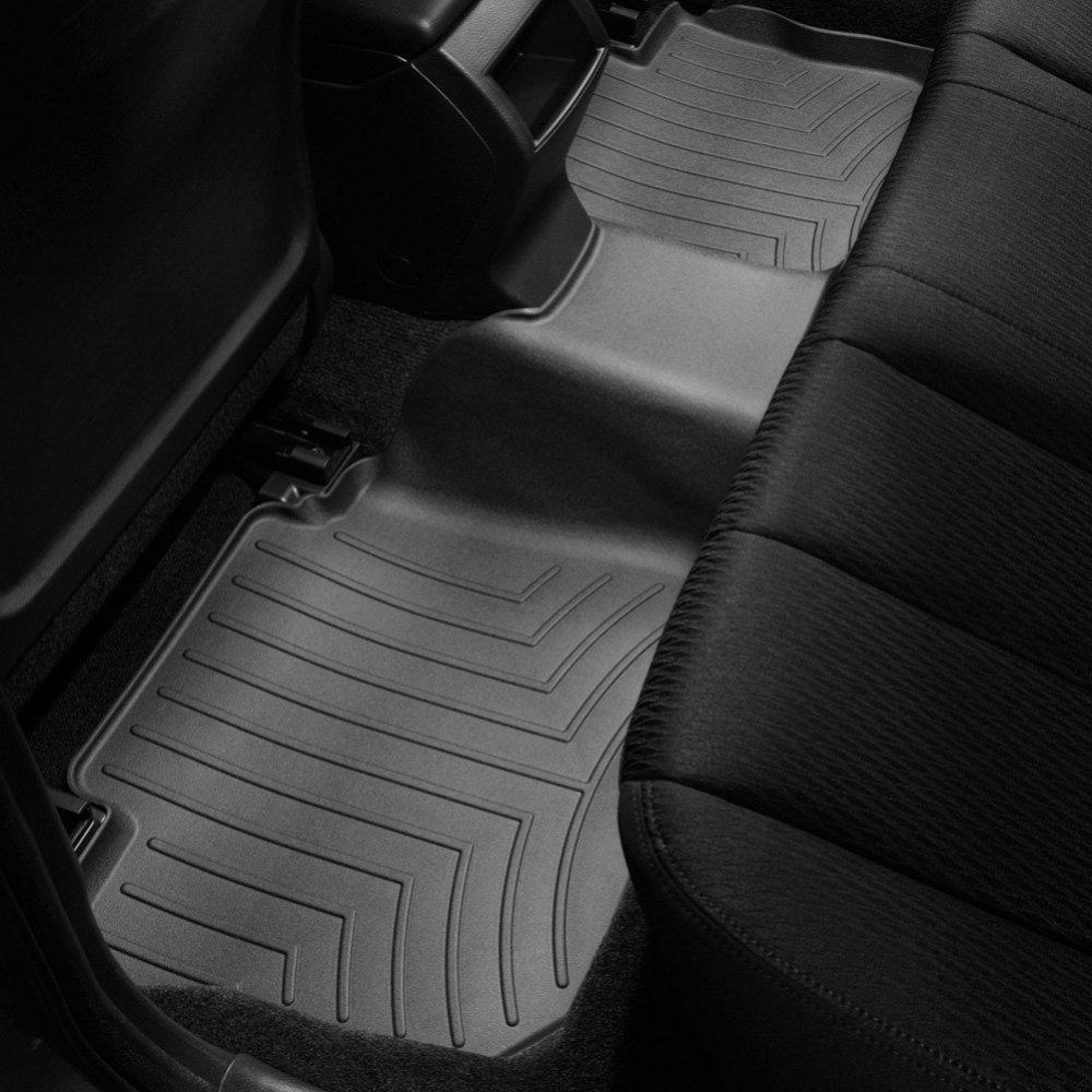 Килимки в салон для Subaru Legacy 2009-14 з бортиком задні чорні 442592