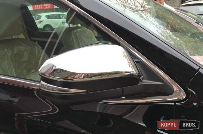 Хром накладки на дзеркала для Toyota Highlander XU50 2014+