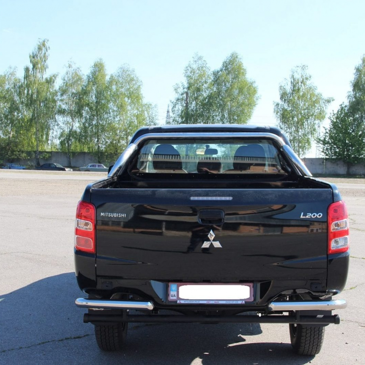 Захисні дуги в кузов Roll Bar Ø60 для Mitsubishi L200 2016+