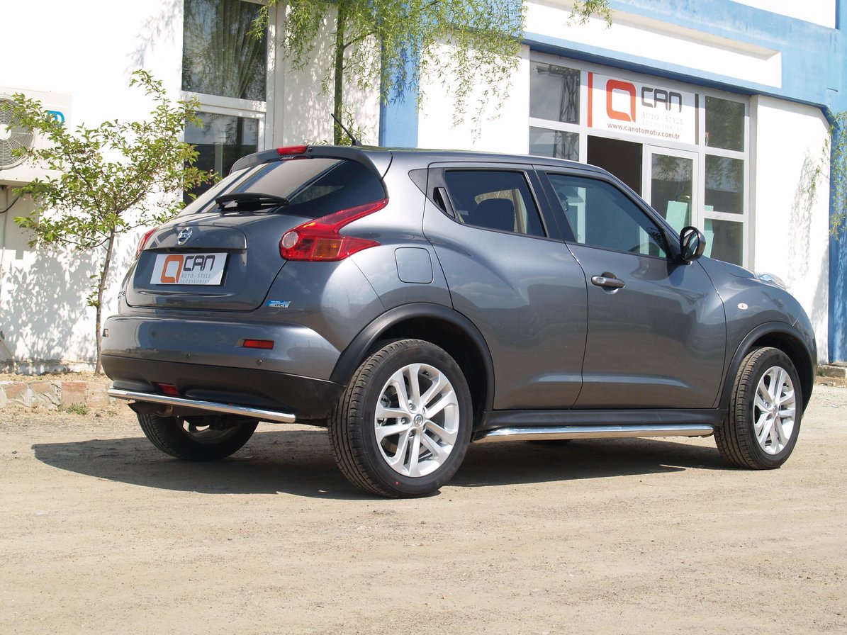 Захист оригінального порогу Nissan Juke 2011-d48