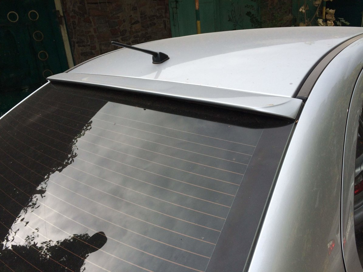 Козирок на скло Mitsubishi Lancer X 2007-2015 ABS пластик під фарбування