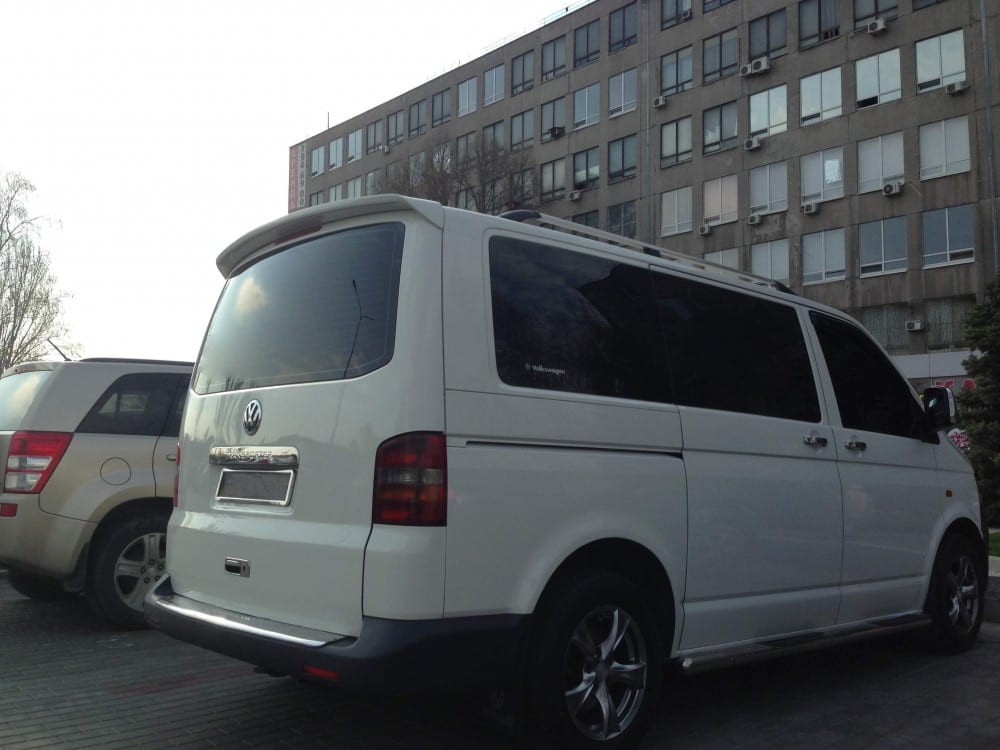 Спойлер козирок Volkswagen T5/ T5 GP 2003-2016 ляда