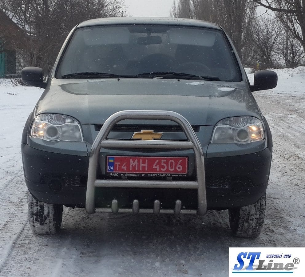 Кенгурятник високий для Chevrolet Niva 2008+