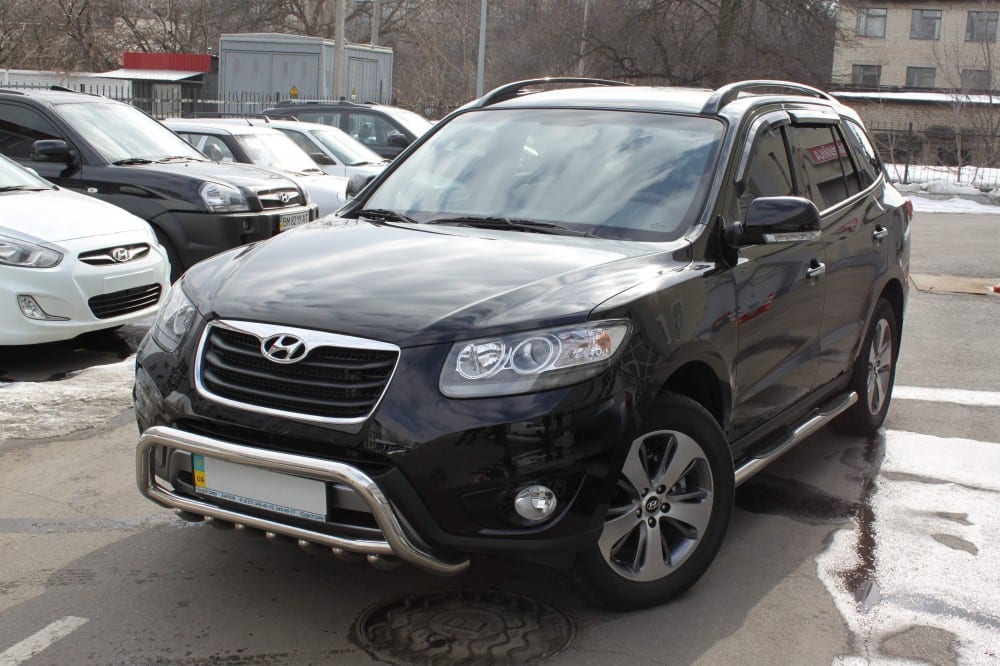 Кенгурятник для Hyundai Santa Fe 2006-2012 труба 60мм