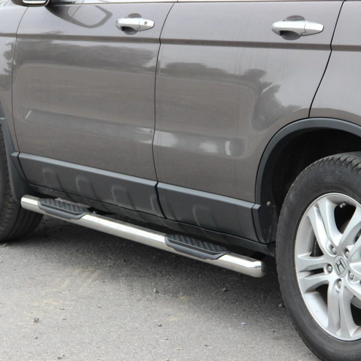 Пороги труба нерж. для Honda CR-V 2006-2013 /Ø60