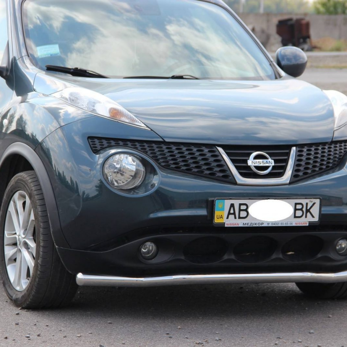 Захист переднього бампера для Nissan Juke 2010-2014