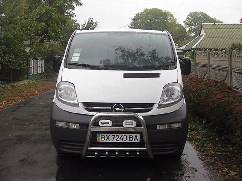 Кенгурятник високий Renault Trafic 2004-2015