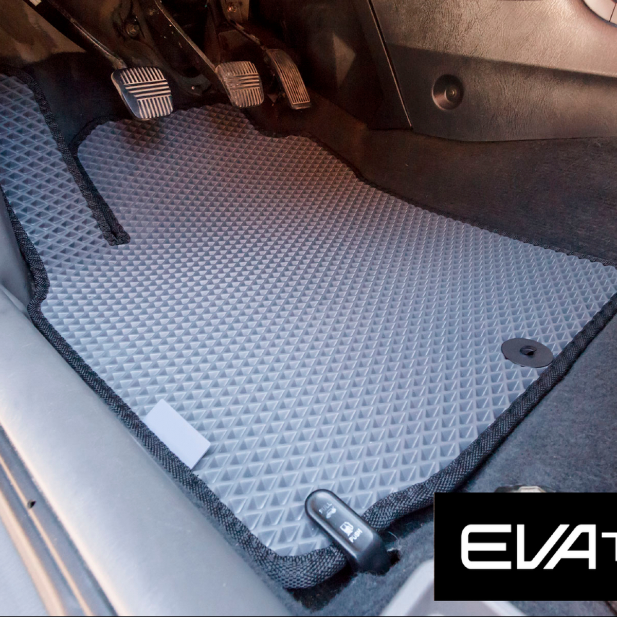 Килимки в салон EVAtech для Nissan Almera Classic EVA полімерні сірі