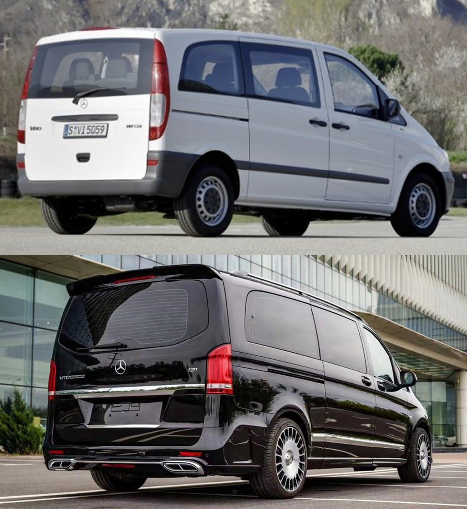 Комплект рестайлінгу в W447 Maybach для Mercedes Viano 2004-2015 рр