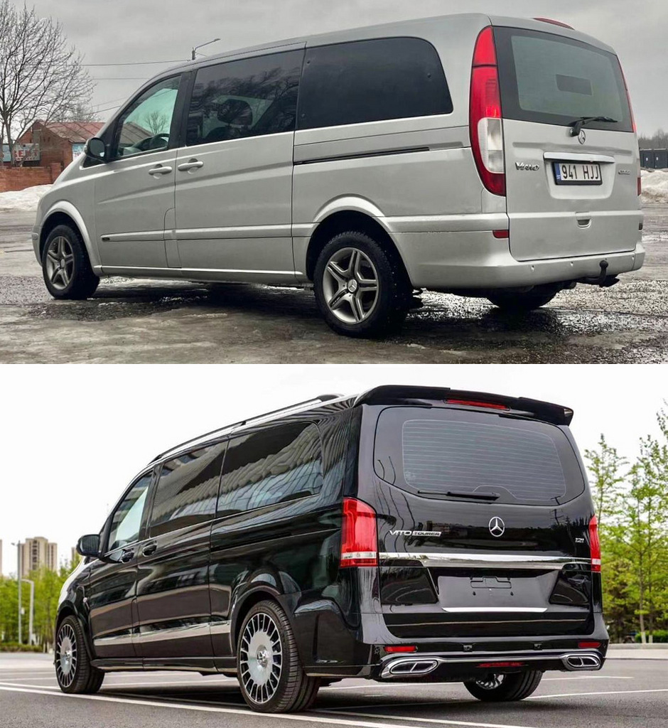 Комплект рестайлінгу в W447 Maybach для Mercedes Viano 2004-2015 рр