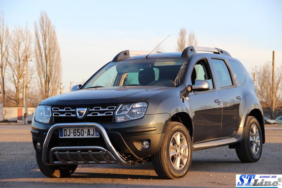 Кенгурятник WT002 (нерж) для Renault Duster 2008-2017 