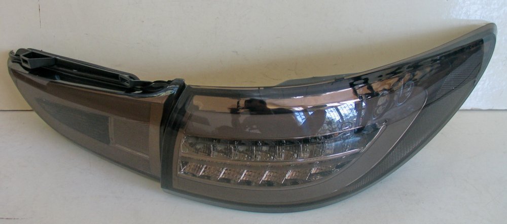 Задні ліхтарі тюнінг LED чорні для Mazda 6 2013+