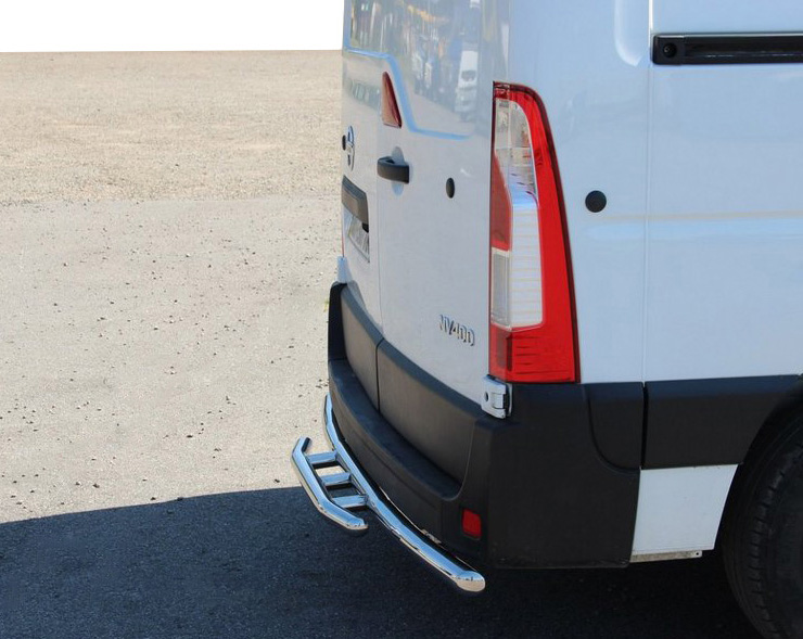 Задня дуга AK011 (нерж.) для Opel Movano 2010-2021 рр
