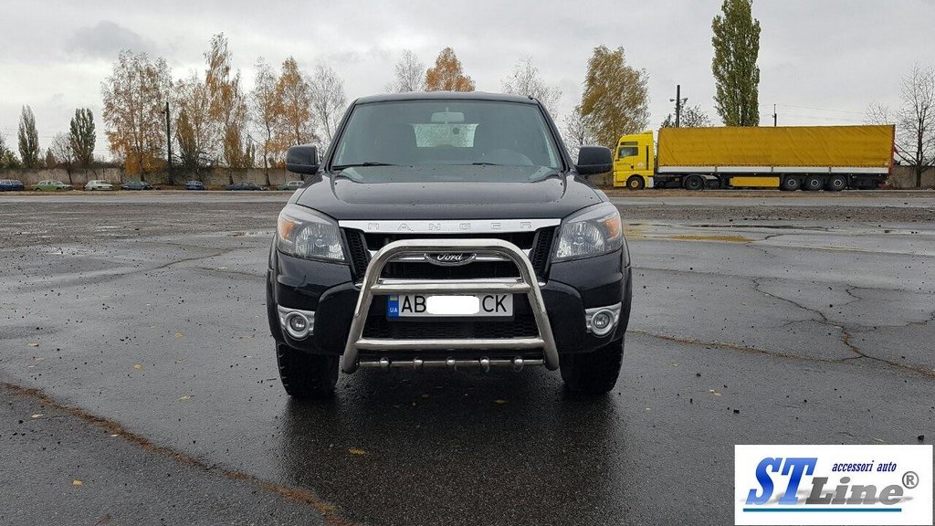Кенгурятник QT008 (нерж) для Ford Ranger 2007-2011 рр