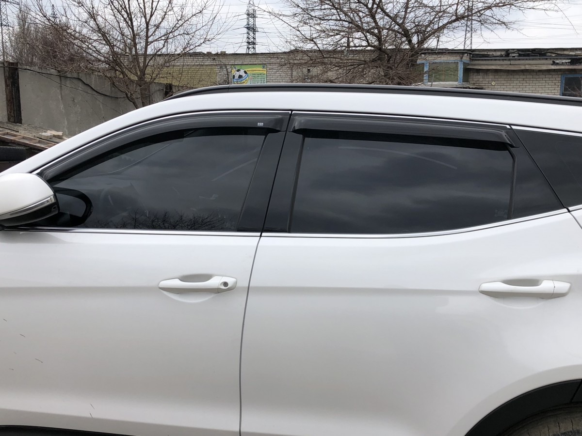 Дефлектори вікон EGR Hyundai Santa Fe (III) 2013-