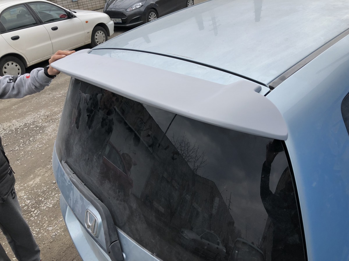 Спойлер на багажник HONDA JAZZ 2001-2007 ABS пластик під фарбування
