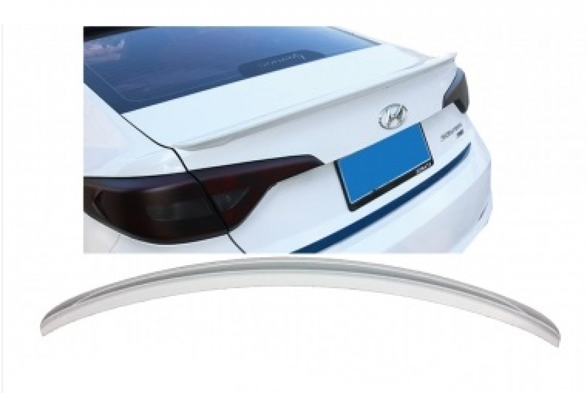 Спойлер ліп багажника Hyundai Sonata LF 2015-2017 АБС пластик під фарбування