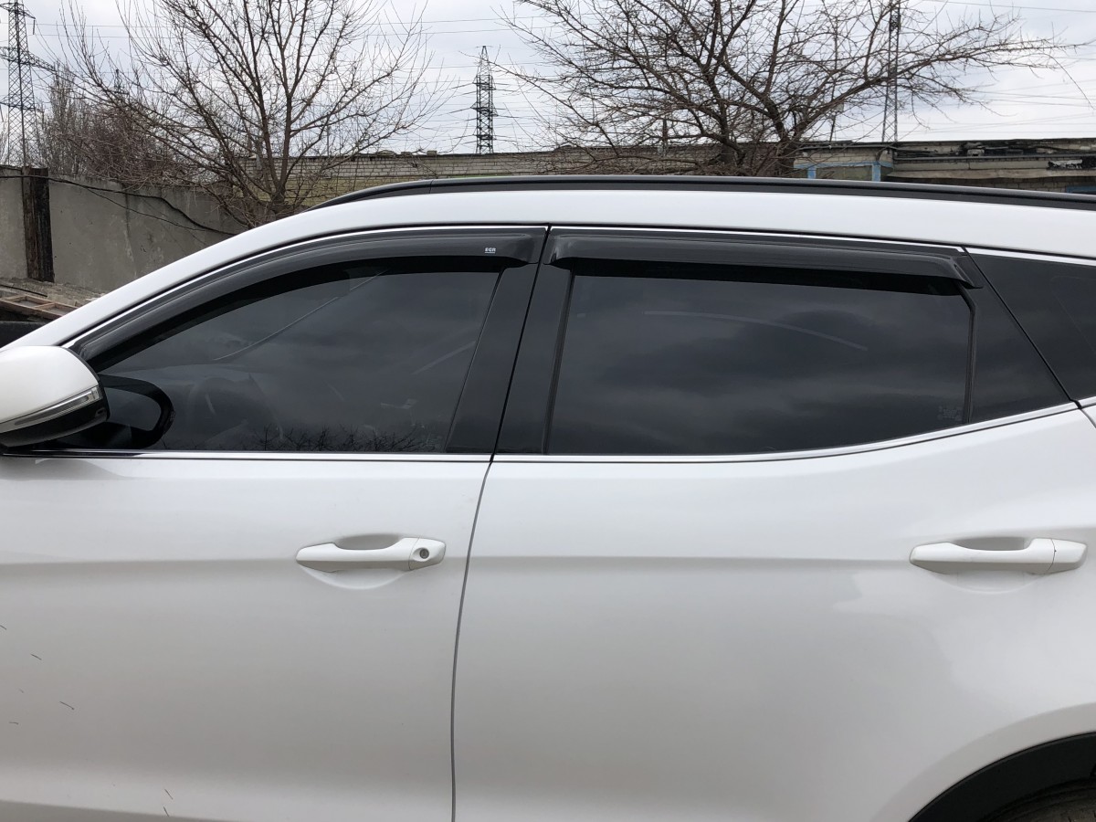 Дефлектори вікон EGR Hyundai Santa Fe (III) 2013-