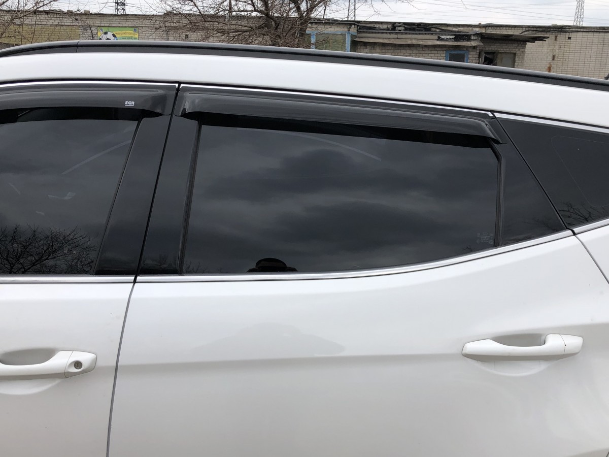 Дефлектори вікон EGR Hyundai Santa Fe (III) 2013-