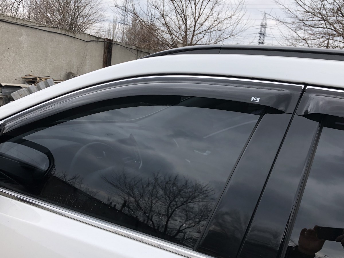 Дефлектори вікон EGR Hyundai Santa Fe (III) 2013-