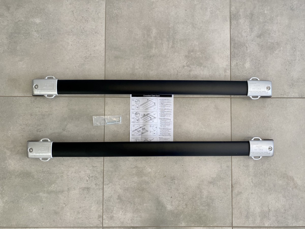 Поперечки на рейлінги Lexus GX 460 2009-2021 алюміній 2шт.