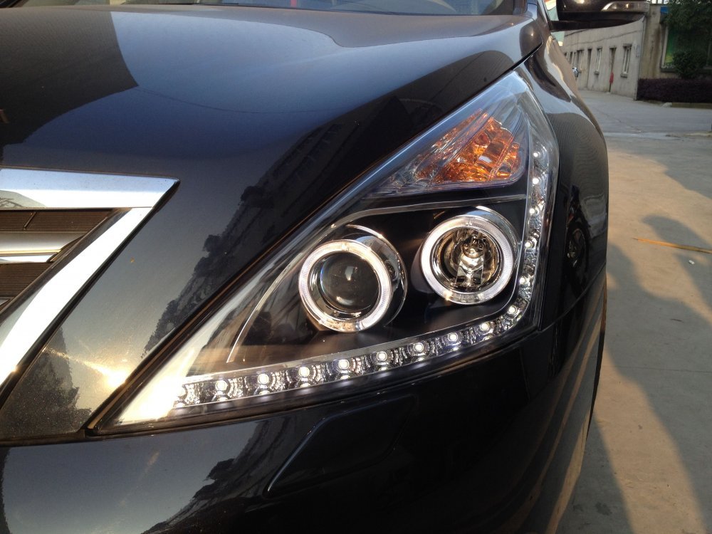 Передние фары тюнинг ксенон для Nissan Teana J32