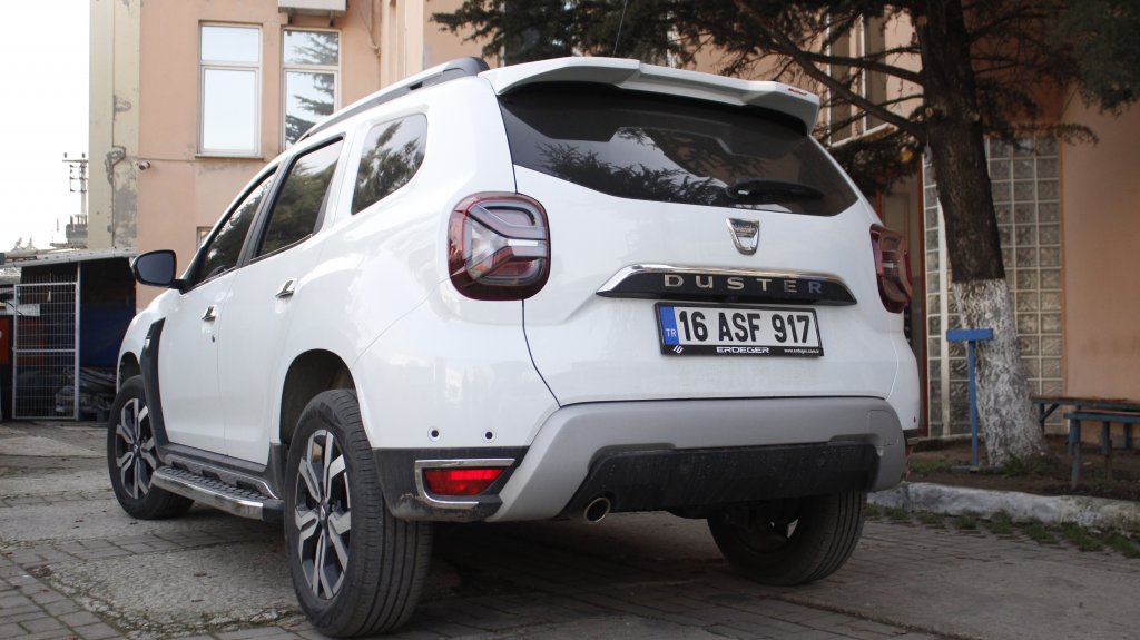 Спойлер Meliset V3 (під фарбування) для Dacia Duster 2018↗ рр.