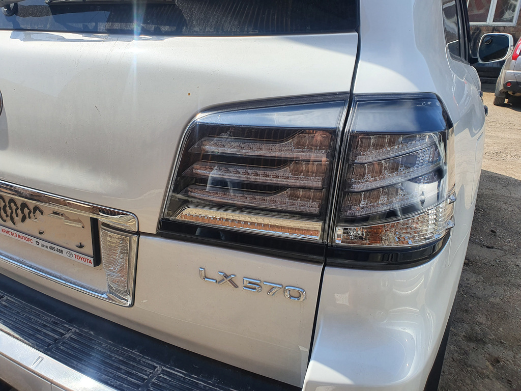 Задні стопи (Supercharger, 2 шт) для Lexus LX570/450d 2012-2015 