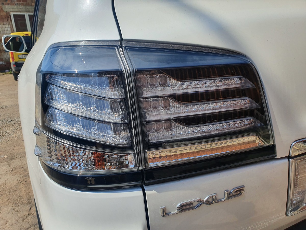 Задні стопи (Supercharger, 2 шт) для Lexus LX570/450d 2012-2015 