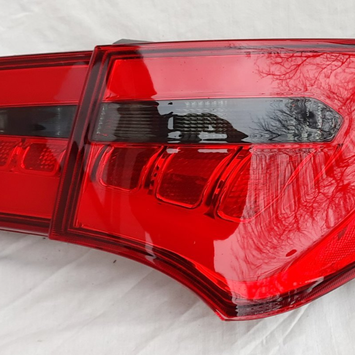Задні ліхтарі LED для Hyundai Santa Fe 3 червоні 2013-2018