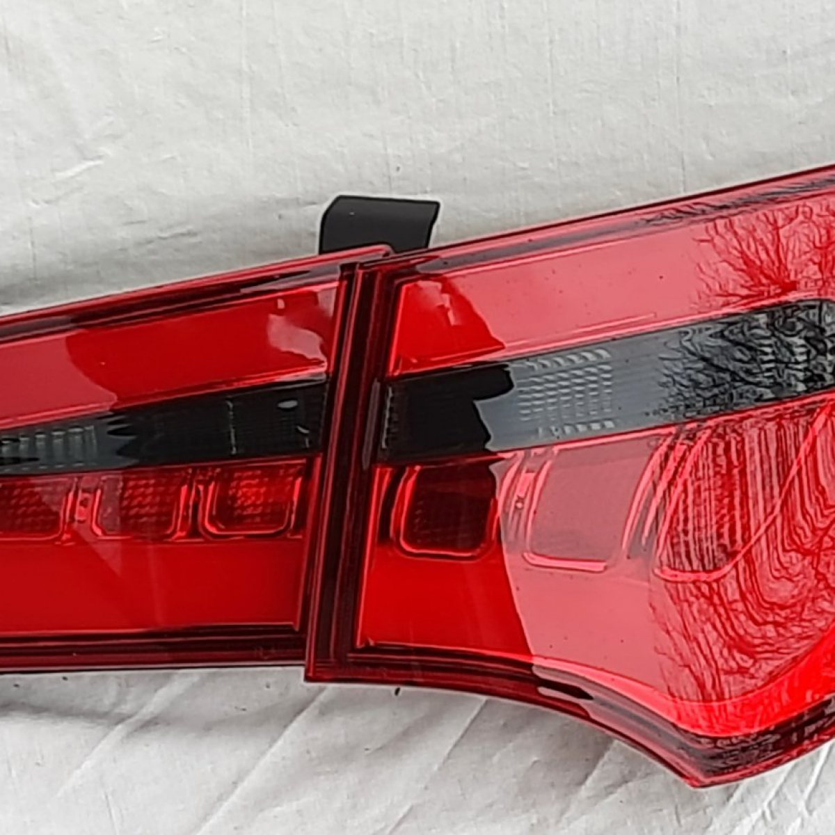 Задні ліхтарі LED для Hyundai Santa Fe 3 червоні 2013-2018