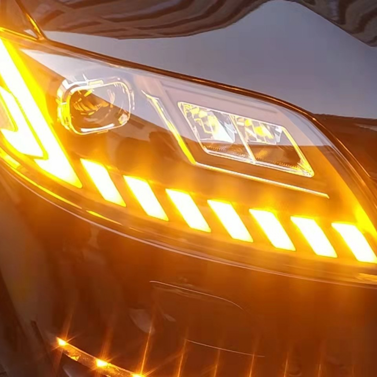 Передні фари FULL LED тюнінг PW для Audi A6 C7 2016+