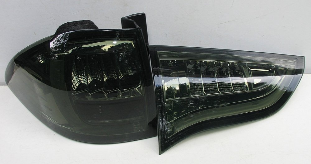 Задні ліхтарі LED хром тоновані для Mitsubishi Pajero Sport 2008-2015