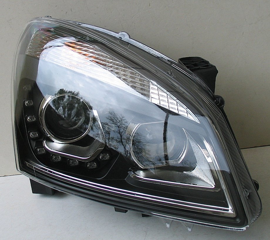 оптика тюнинг передняя ксенон стиль VW для Nissan Qashqai J10 Mk1 2006+