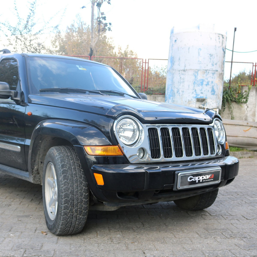Дефлектор капота (EuroCap) для Jeep Cherokee/Liberty 2002-2007 рр.