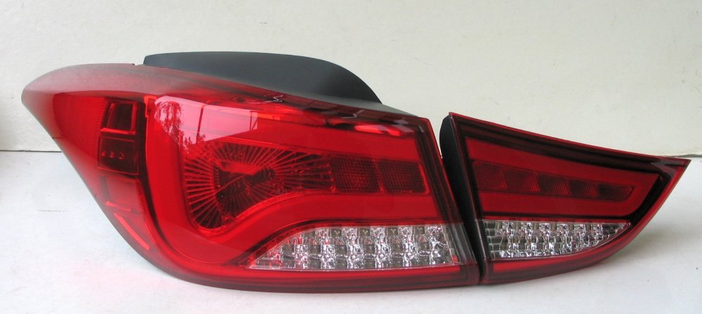 Задні ліхтарі червоні 100% LED для Hyundai Elantra MD 2011-2015