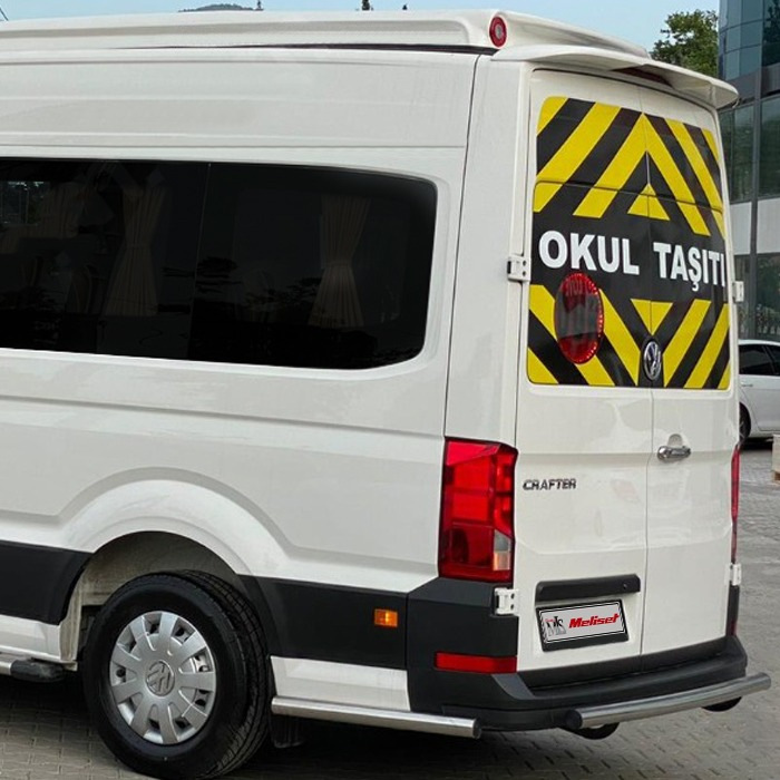 Спойлер (під фарбування) для Volkswagen Crafter 2017↗ рр.