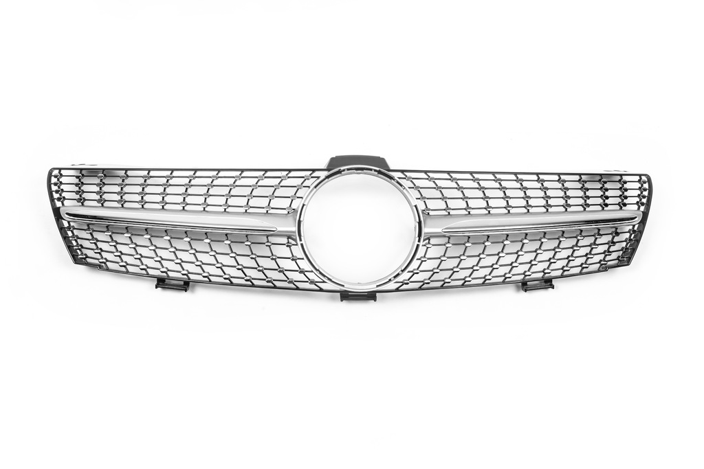 Передня решітка Diamond Silver для Mercedes CLS C219 2005-2008