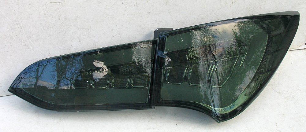 Задні ліхтарі LED для Hyundai Santa Fe 3 чорні 2013-2018