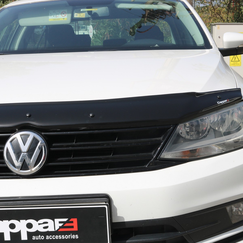 Дефлектор капота (EuroCap) для Volkswagen Jetta 2011-2018 рр.