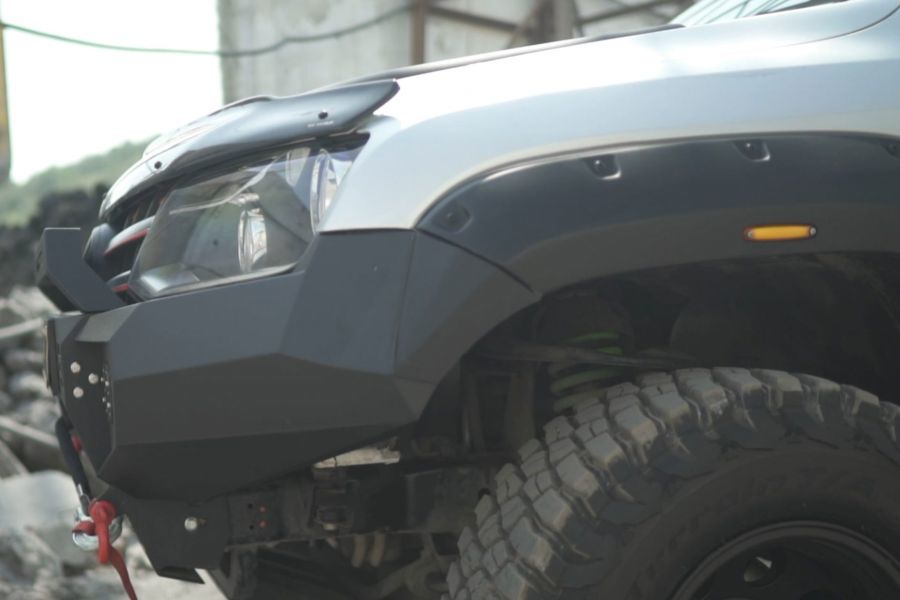 Накладка на край розширювача арки Dakar для Volkswagen Amarok 2010-2021 рр.