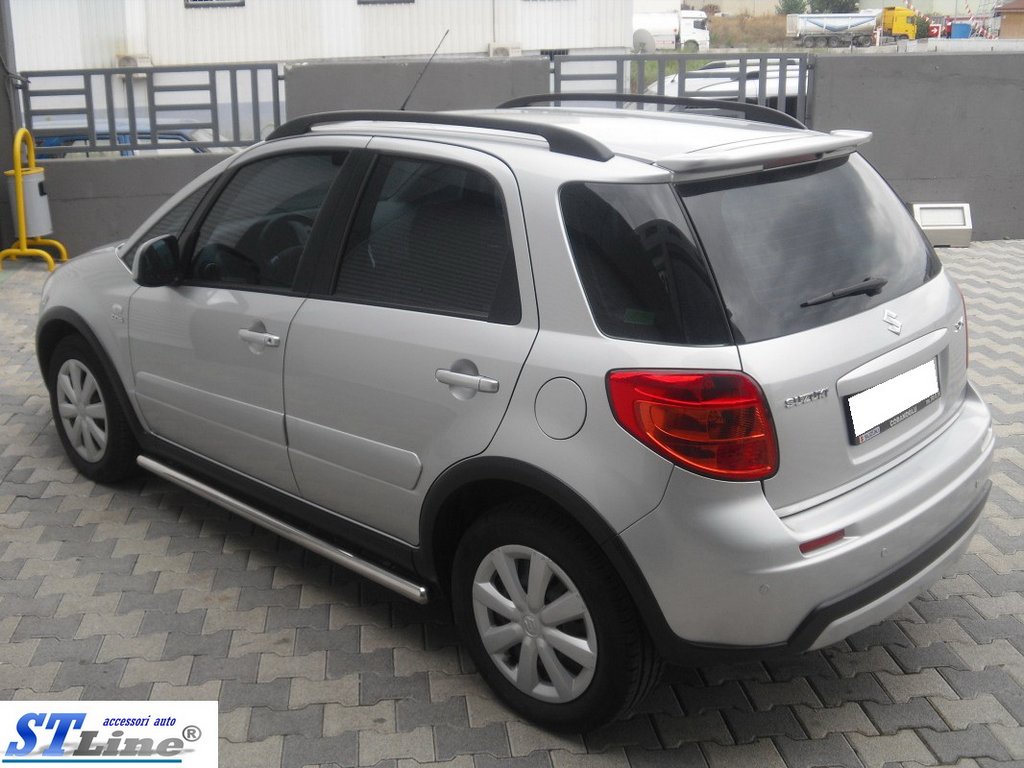 Бічні труби d50 (2 шт., нерж) для Suzuki SX4 2006-2013рр
