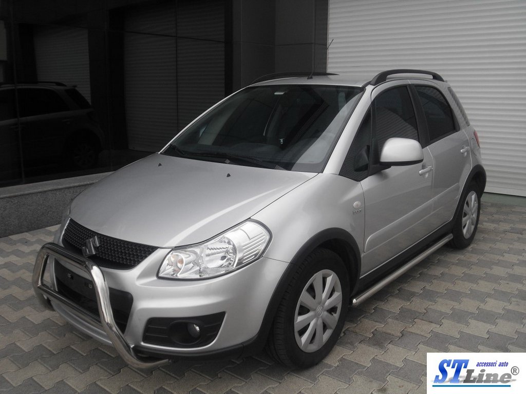 Бічні труби d50 (2 шт., нерж) для Suzuki SX4 2006-2013рр
